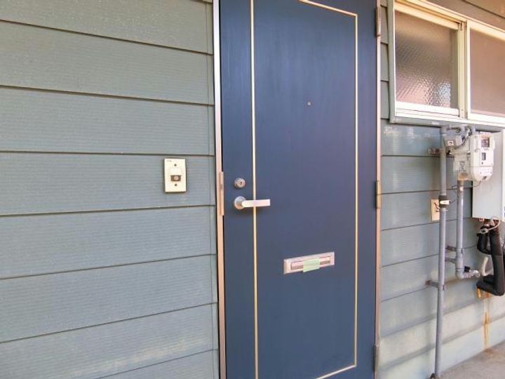 エステート城北の玄関