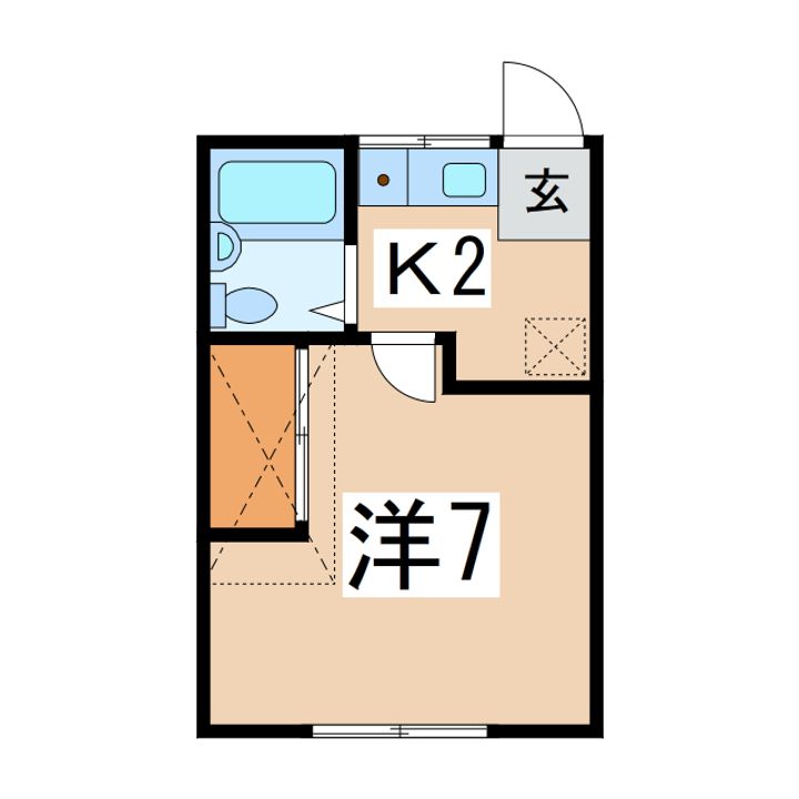 エステート城北の間取り