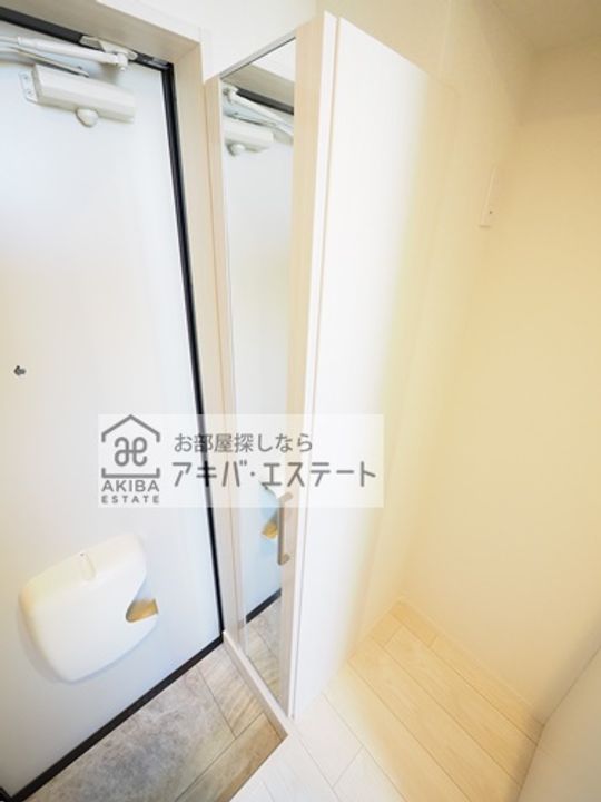 東京都足立区保塚町(アパート)の賃貸物件の玄関