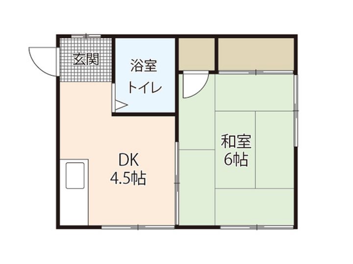 ハイツLAの間取り
