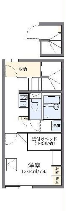 レオパレスメゾンTの間取り