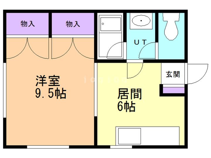 メゾンブレシアの間取り