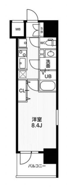 N-stage八王子の間取り