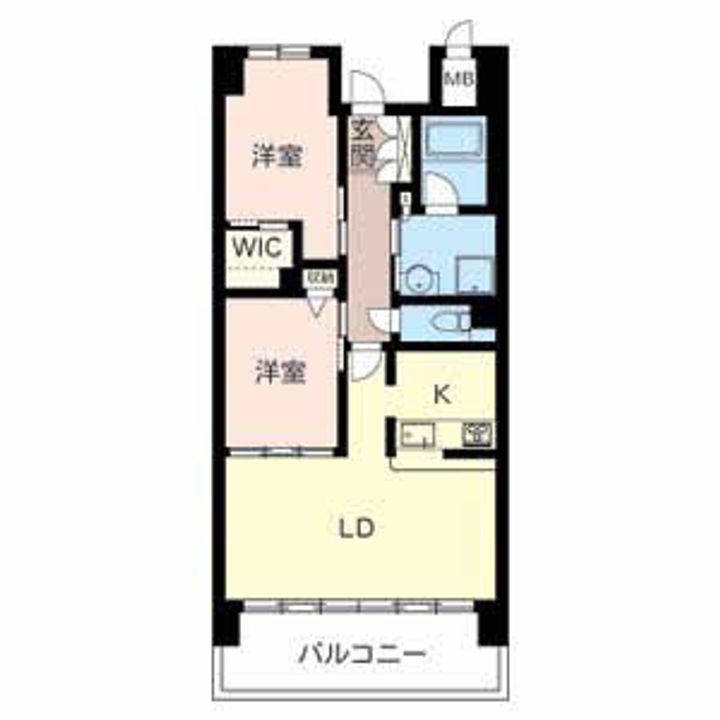 リラフォート千里中央の間取り