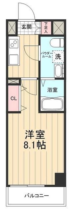 MAXIV江北アレグリアコートの間取り