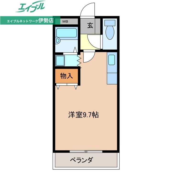 サンガーデン文岡の間取り