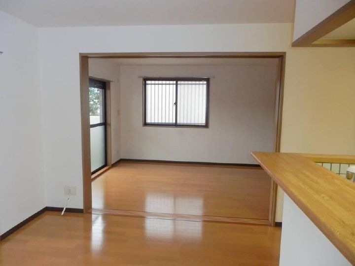 リージングマンション(2LDK)の居間