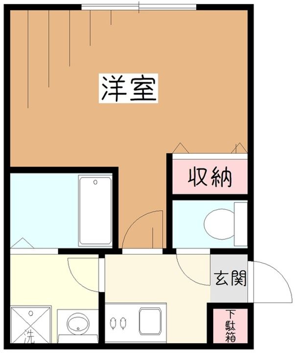 グロースリング東村山の間取り