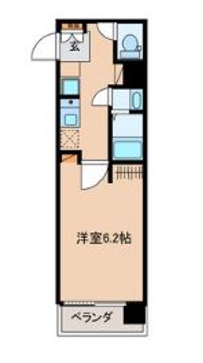 東京都中央区日本橋大伝馬町(マンション)の賃貸物件の間取り
