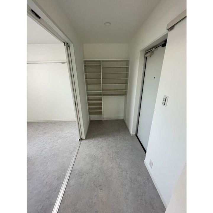 グランオーラ千波の玄関