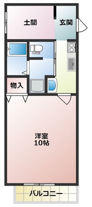 グランオーラ千波の間取り