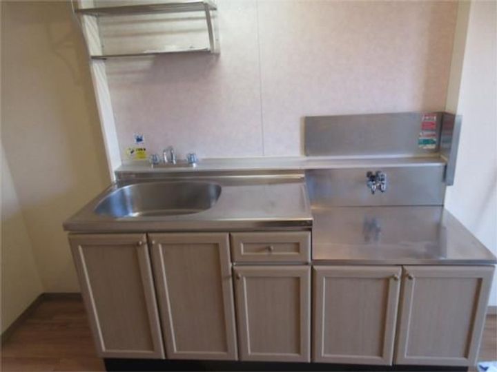 東京都世田谷区砧4(アパート)の賃貸物件のキッチン