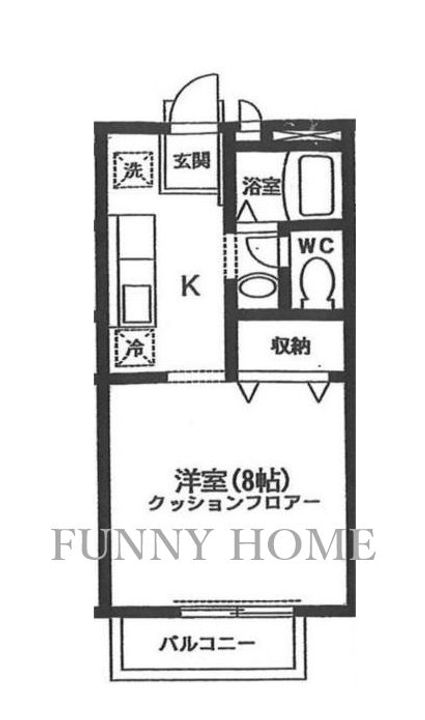 東京都世田谷区砧4(アパート)の賃貸物件の間取り