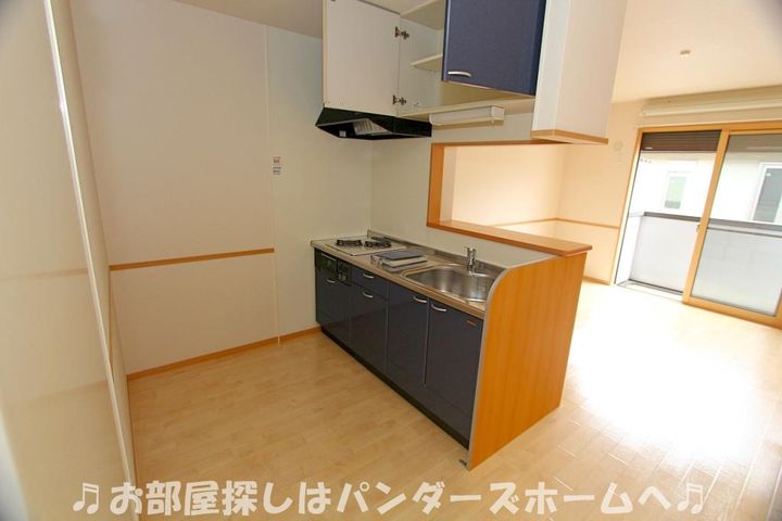 ルミエール東中振C棟のキッチン