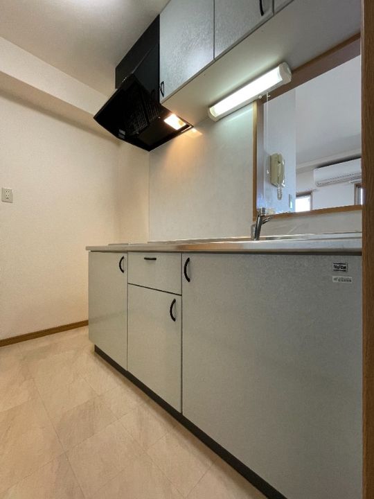 岡山県倉敷市二子(マンション)の賃貸物件のキッチン