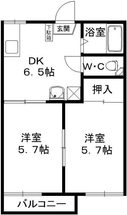 メゾンアールの間取り
