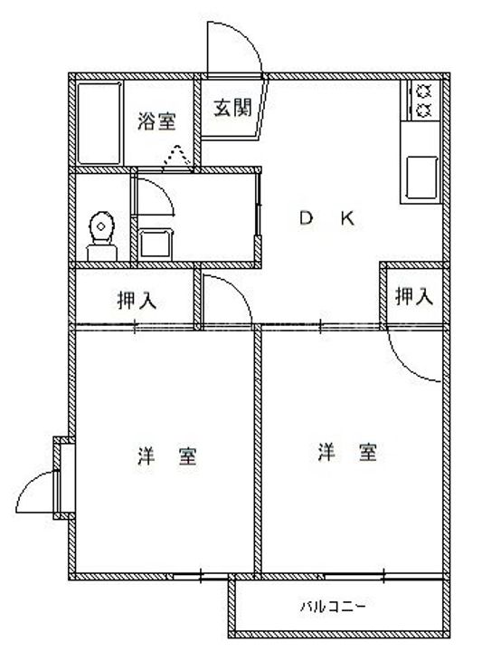 シャルムの間取り