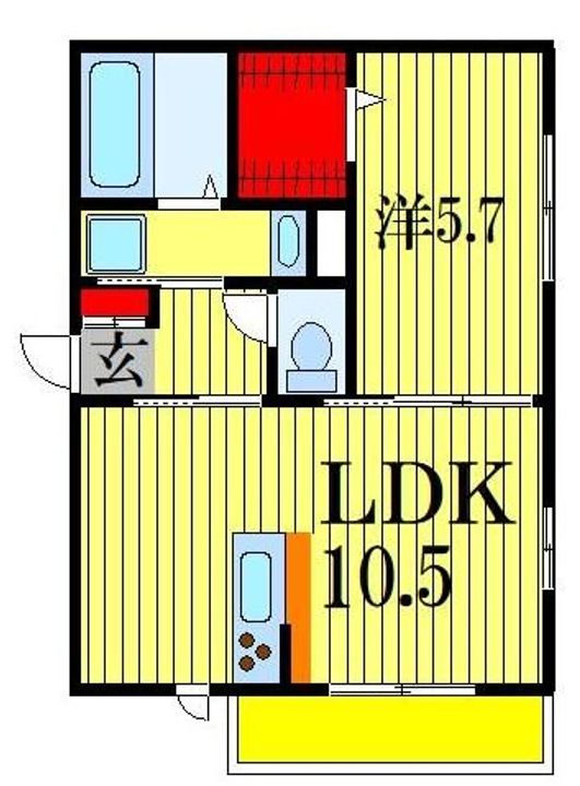 ディアコートの間取り