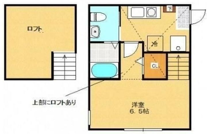 ベルシャンブル稲田堤の間取り