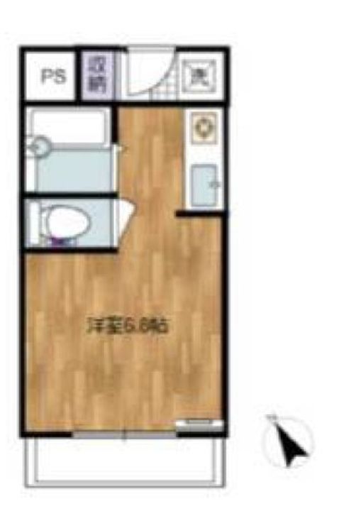 神奈川県藤沢市本町4(マンション)の賃貸物件の間取り