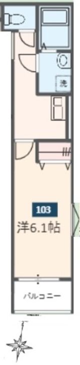 MELDIA上溝IIの間取り