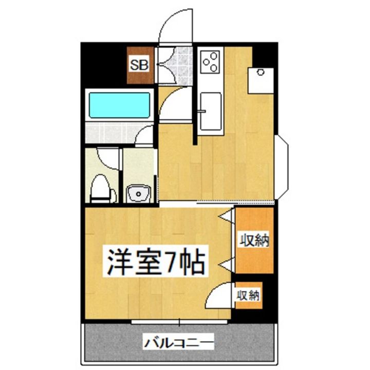 東京都世田谷区松原2(マンション)の賃貸物件の間取り