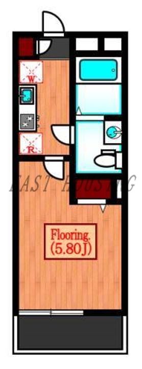 東京都渋谷区本町3(アパート)の賃貸物件の間取り