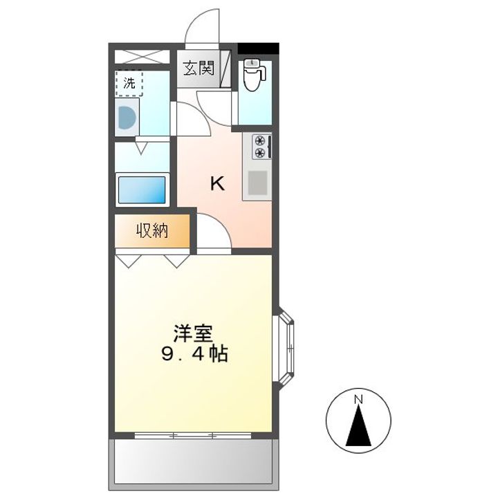 パールハウスIIの間取り