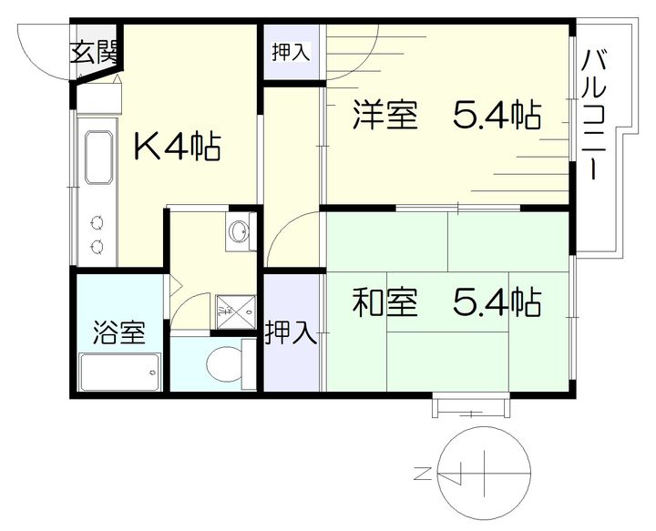 パークアベニュー長命ケ丘の間取り