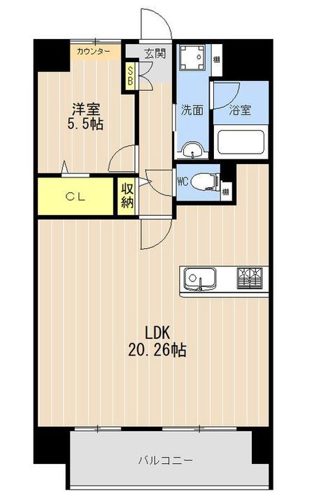 LIBTH菊陽IIの間取り