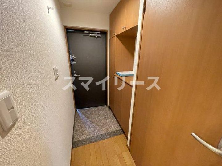 千葉県我孫子市我孫子(マンション)の賃貸物件の玄関