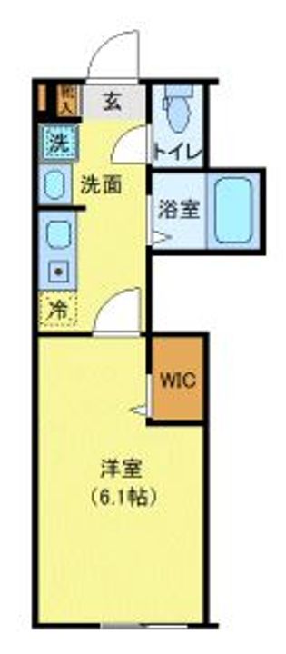 神奈川県横浜市旭区二俣川1(アパート)の賃貸物件の間取り