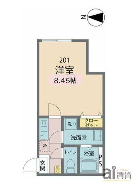 東京都小平市小川町1(アパート)の賃貸物件の間取り