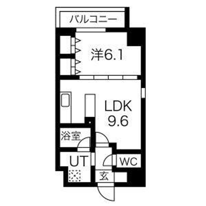 プレール・ドゥーク菊川の間取り