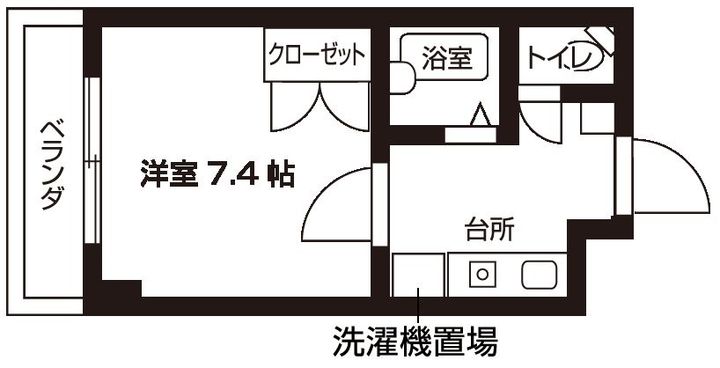 ウイステリア新瑞の間取り