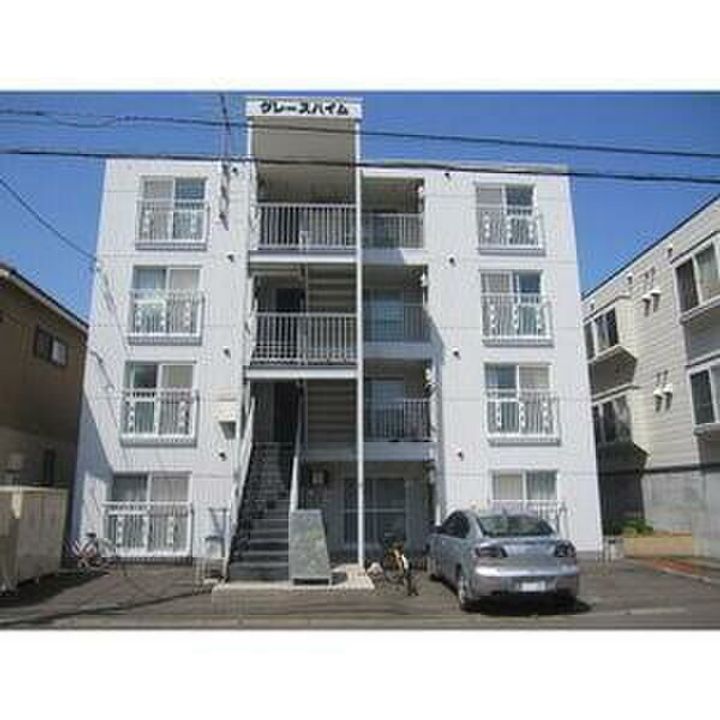 北海道札幌市北区北三十条西6(アパート)の賃貸物件の外観