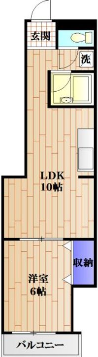 荒井ビルの間取り