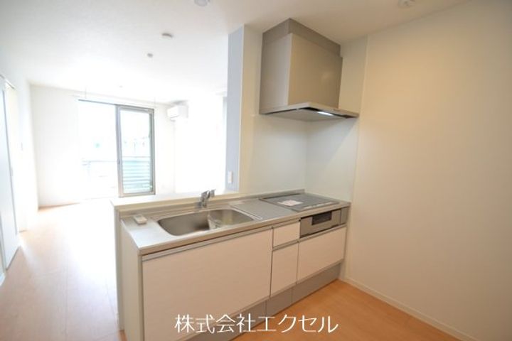 東京都八王子市泉町(アパート)の賃貸物件のキッチン