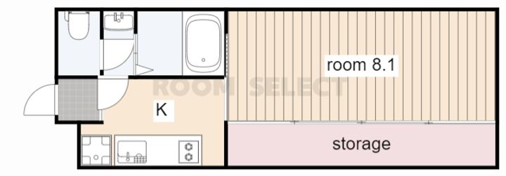 OHANA栄生の間取り