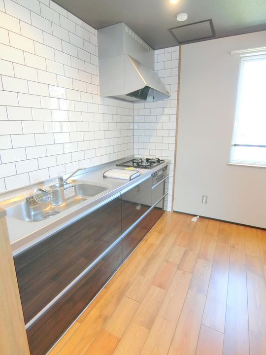 北海道札幌市白石区菊水元町七条3(一戸建)の賃貸物件のキッチン