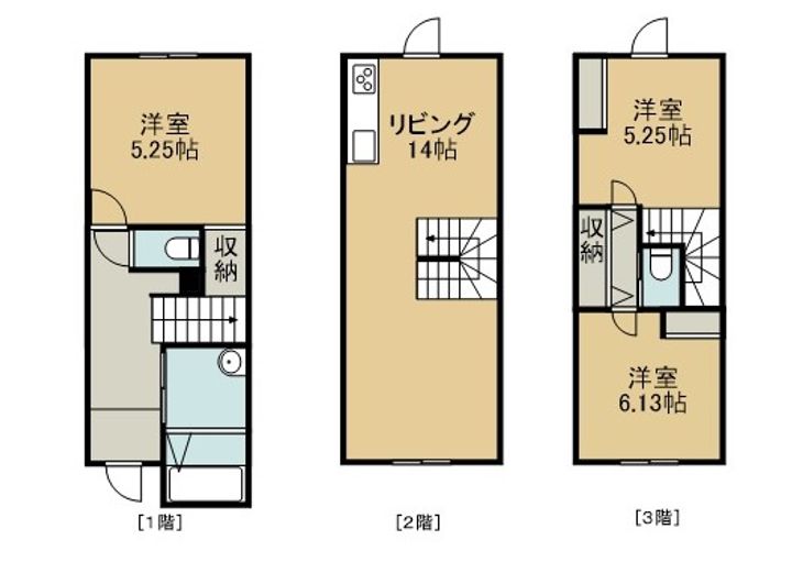 北海道札幌市白石区菊水元町七条3(一戸建)の賃貸物件の間取り