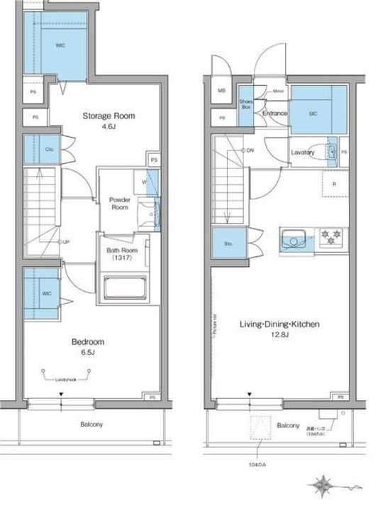 東京都杉並区永福3(マンション)の賃貸物件の間取り