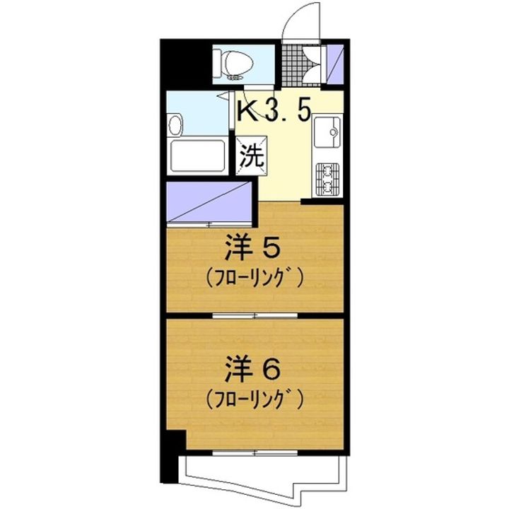 サンシャインハイムIIの間取り