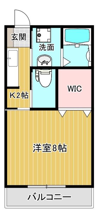ファーネスト春口の間取り