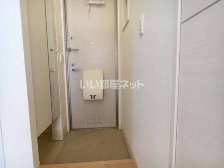 栃木県栃木市大平町真弓(アパート)の賃貸物件の玄関