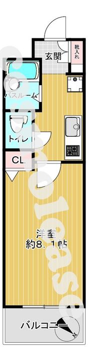東京都品川区西五反田5(マンション)の賃貸物件の間取り