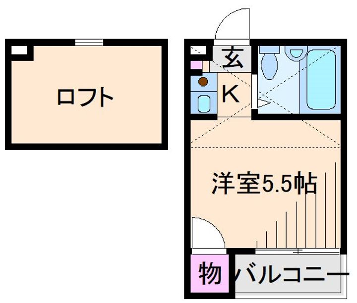 イコーレジデンスBの間取り