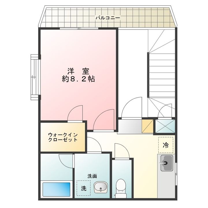 ヴィヴァーチェの間取り