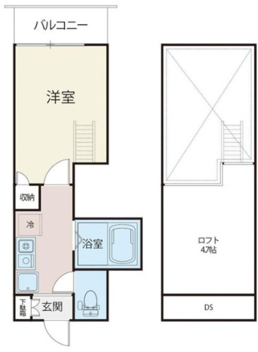バーミープレイス立石の間取り