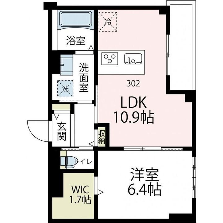 神奈川県海老名市社家2(アパート)の賃貸物件の間取り